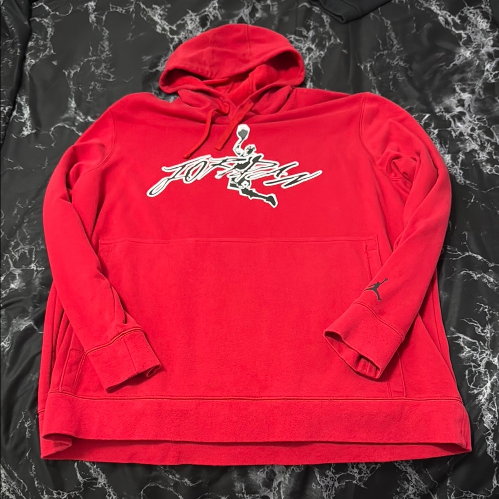 Jordan Red Men's Hoodie